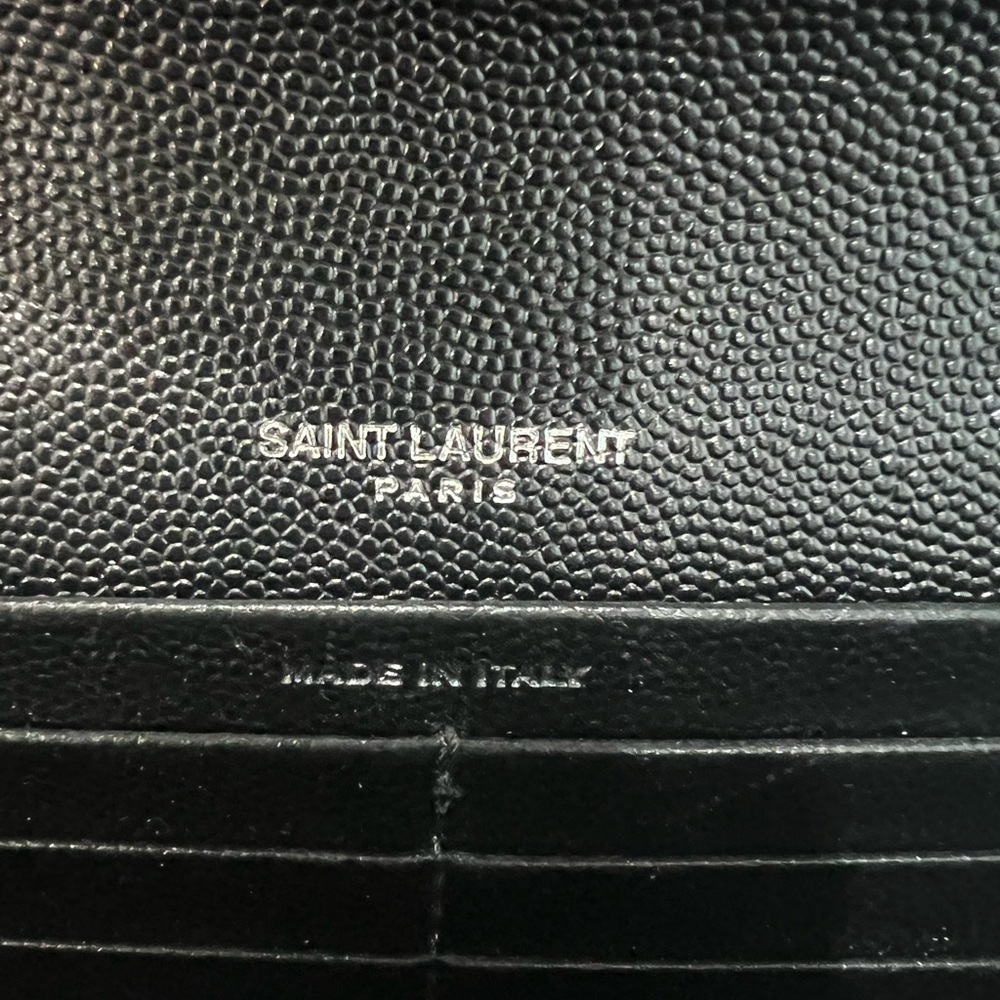 Reserved -Yves Saint Laurent Cassandre envelope flap wallet on chain - Picture 10 of 15